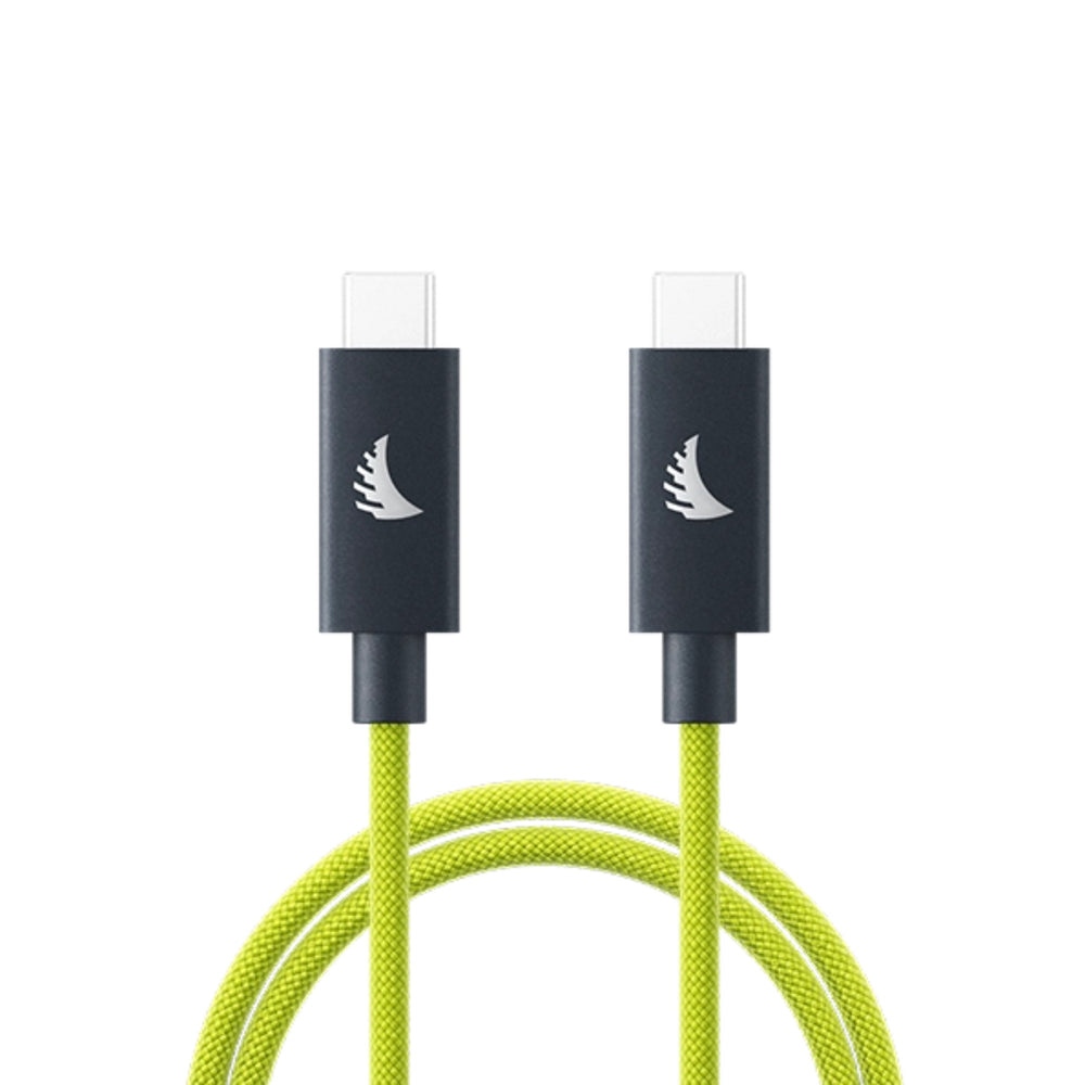 Angelbird USB-C 3.2 Solid Flex Tether Cable Lime 14.8ft