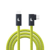 Angelbird USB-C 4.0 Solid Flex RA Cable Lime 3.3ft