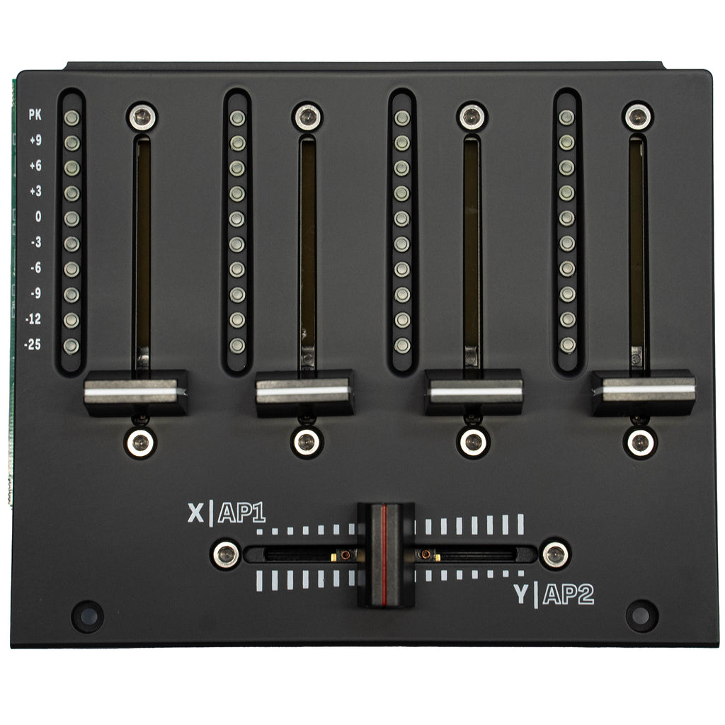 Audio Rack Fader Union Audio Elara.6 Linear Fader Pack