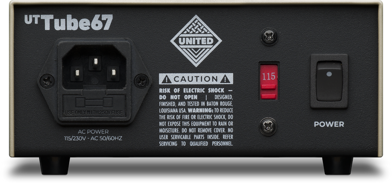 United Studio Technologies UT Twin67 Condenser Microphone