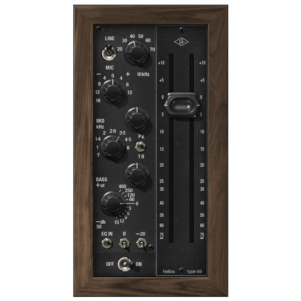 Universal Audio Helios Type 69 Preamp and EQ Collection