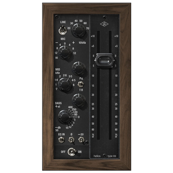 Universal Audio Helios Type 69 Preamp and EQ Collection