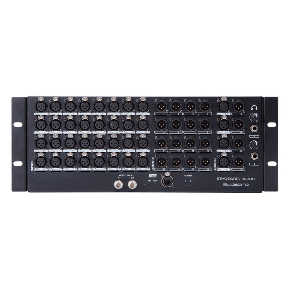 Waves DSPRO StageGrid 4000 32-In/16-Out SoundGrid Stagebox