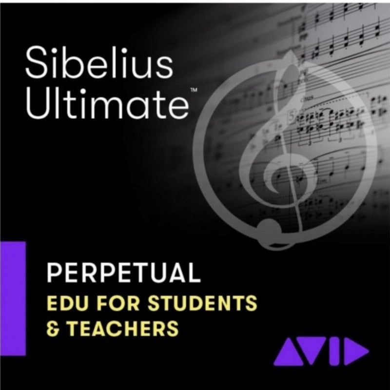 Sibelius Ultimate Perpetual License New-- Education Pricing