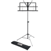 On-Stage SM7033BB - Sheet Music Stand with Removable Square Bookplate