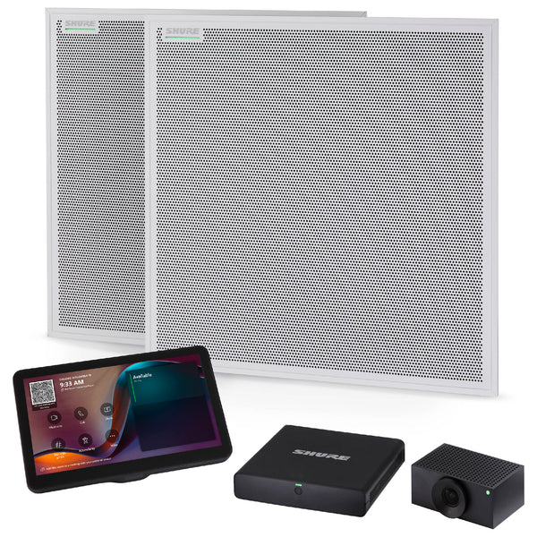 Shure IMXRK70 Intellimix Room Kit With 2 MXA902 & Huddly L1