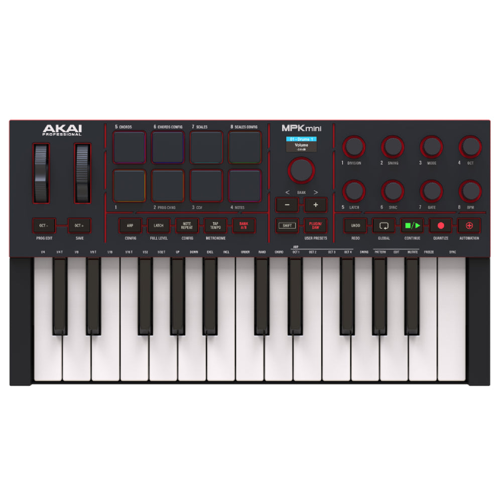 Akai MPK Mini MK4 Midi Keyboard - Black