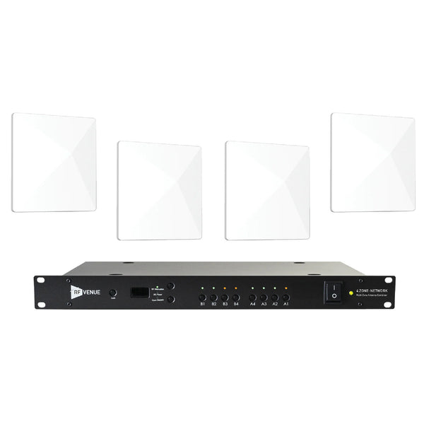 RF Venue 4ZONE-NET-DARC Network Multi-Zone Antenna Combiner