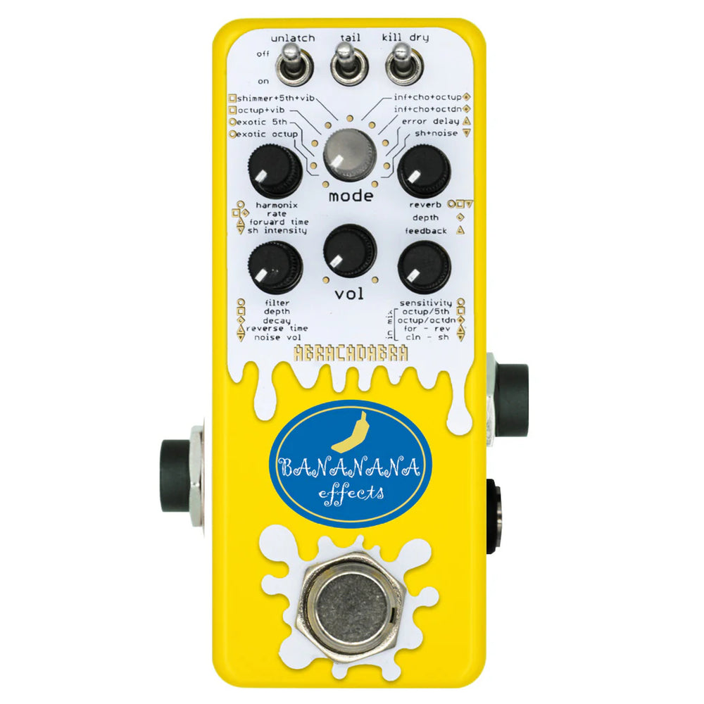 Bananana Effects Abracadabra - Shimmer Reverb Pedal