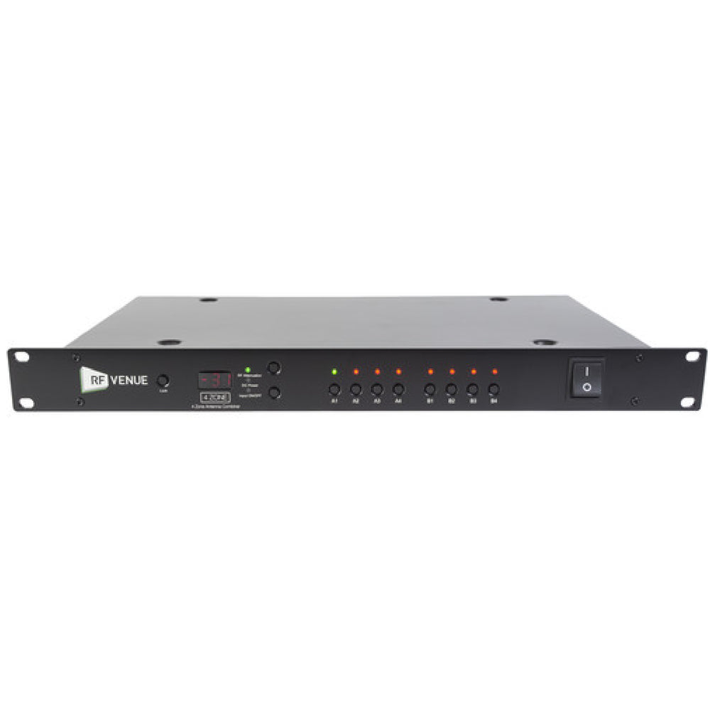 RF Venue 4ZONE-NETWORK Network Multi-Zone Antenna Combiner
