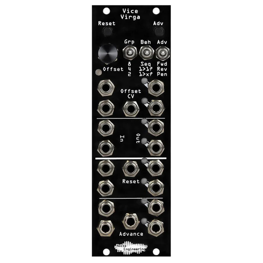Noise Engineering Vice Virga Sequential Switch Black
