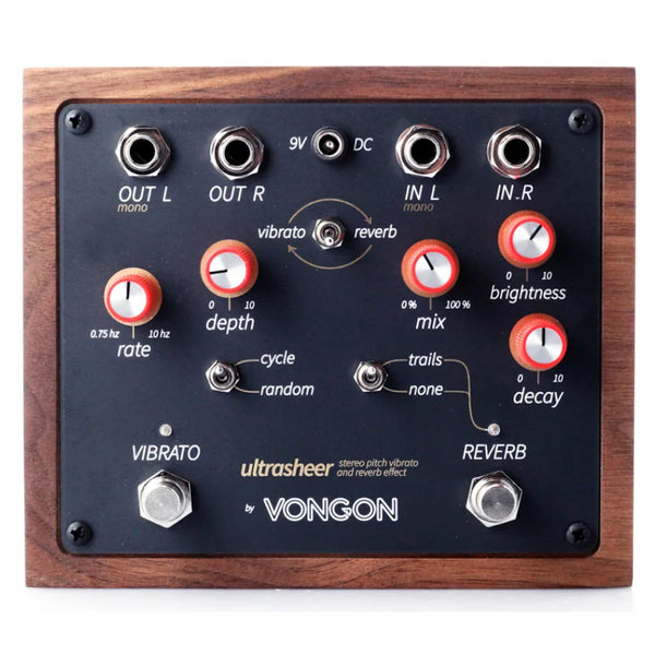 Vongon Ultrasheer - Stereo Pitch Vibrato Pedal