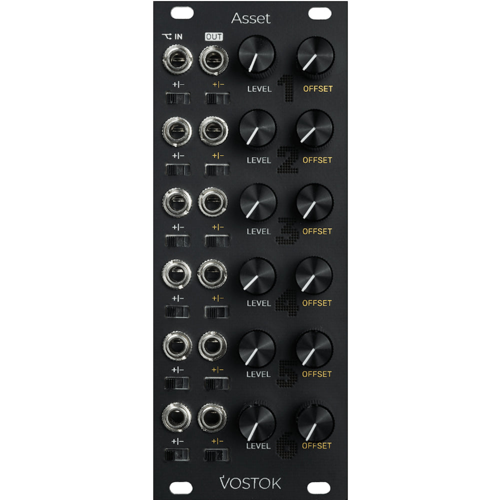 Vostok Asset - Bipolar Attenuator & DC Source Module