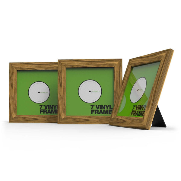 Ensemble de cadres en vinyle Glorious 7 pouces en palissandre