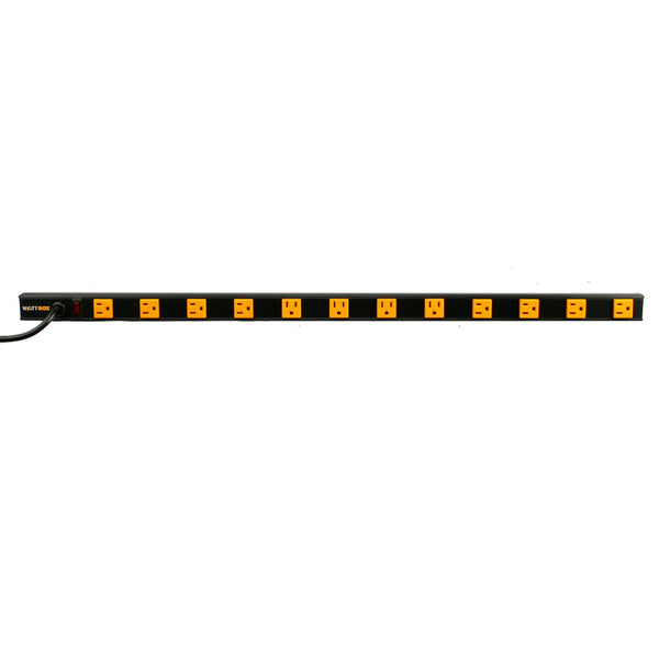 Wattbox WB-100-VPS-12 Vertical Rack Mount Power Strip