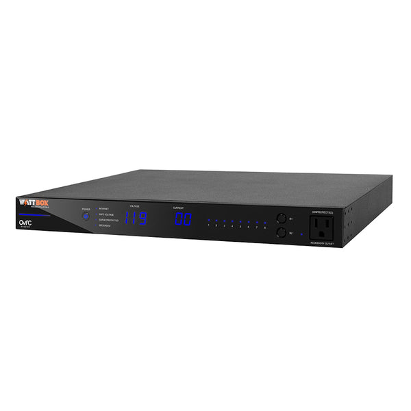 Wattbox WB-800CH1U-IPVM-8 1U Faceplate IP Power Conditioner