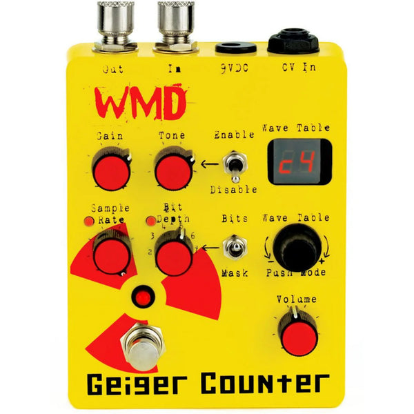 WMD Geinger Counter Bass Mod Digital Distortion Pedal