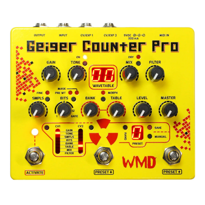 WMD Geinger Counter Pro Digital Distortion Pedal