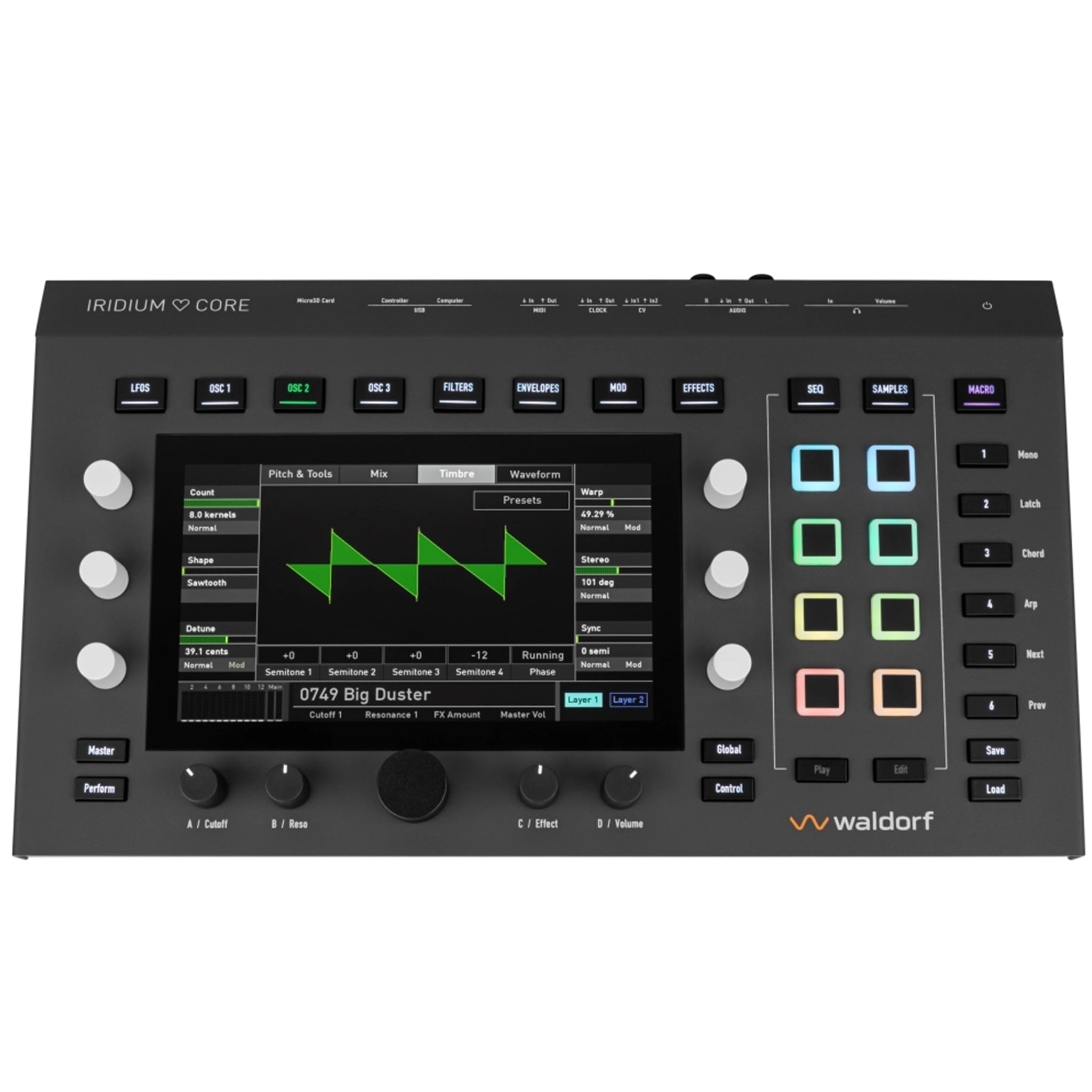 Desktop synthesizer deals