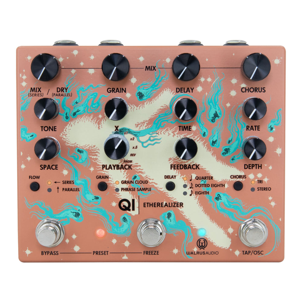 Walrus Audio Qi Etherealizer Terracotta - Multi-Effects