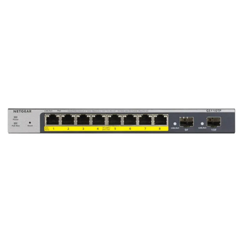 Waves GS110TP v3 10-Port Switch SoundGrid Gigabit Ethernet