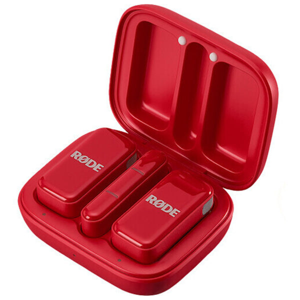 Rode Ultra-Compact Dual Wireless Mic Kit USB-C Red