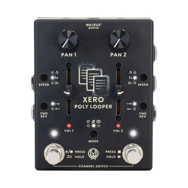 Walrus Audio Xero Polylooper Dual-channel Polylooper Black