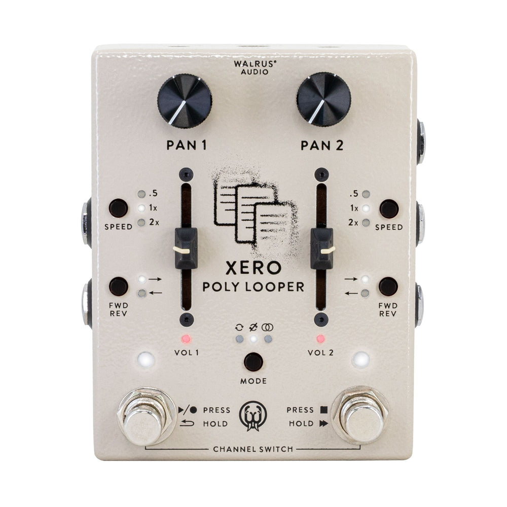 Walrus Audio Xero Polylooper Dual-channel Polylooper Cream