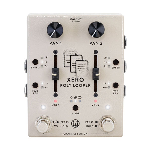 Walrus Audio Xero Polylooper Dual-channel Polylooper Cream