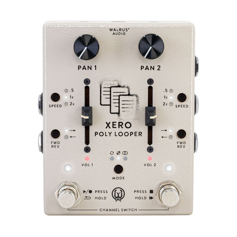 Walrus Audio Xero Polylooper Dual-channel Polylooper Cream