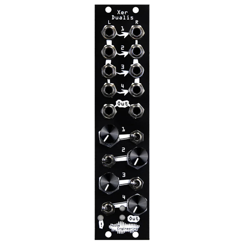 Noise Engineering Xer Dualis Stereo Mixer Black