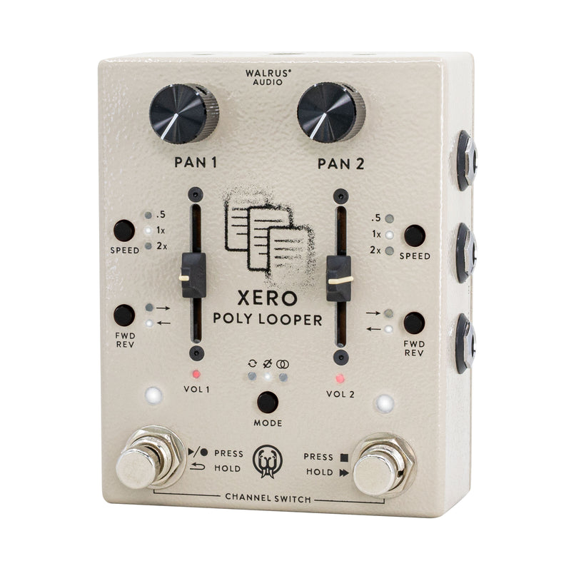 Walrus Audio Xero Polylooper Dual-channel Polylooper Cream