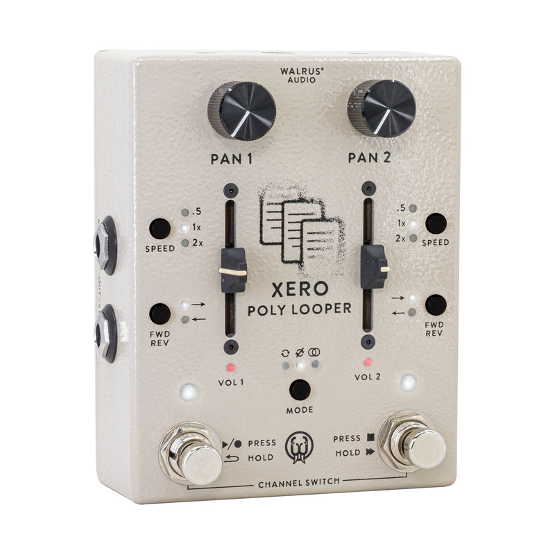 Walrus Audio Xero Polylooper Dual-channel Polylooper Cream