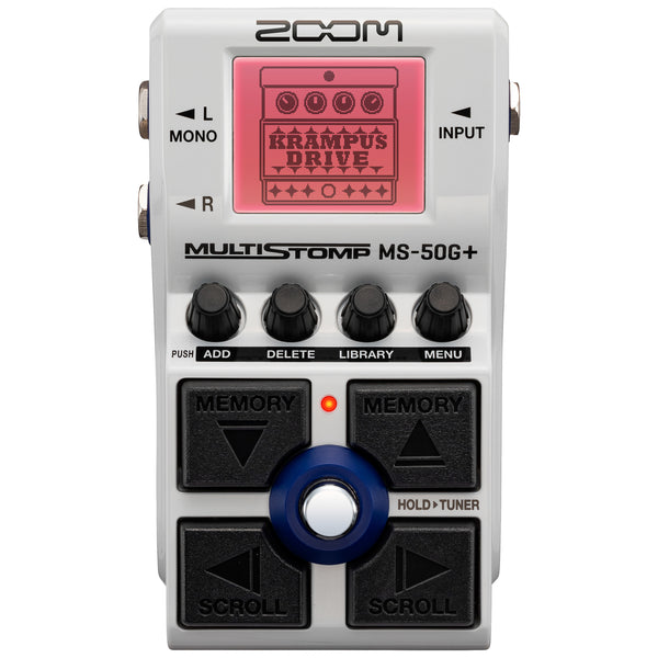 Zoom MS-50G+ Multistomp Guitar Pedal
