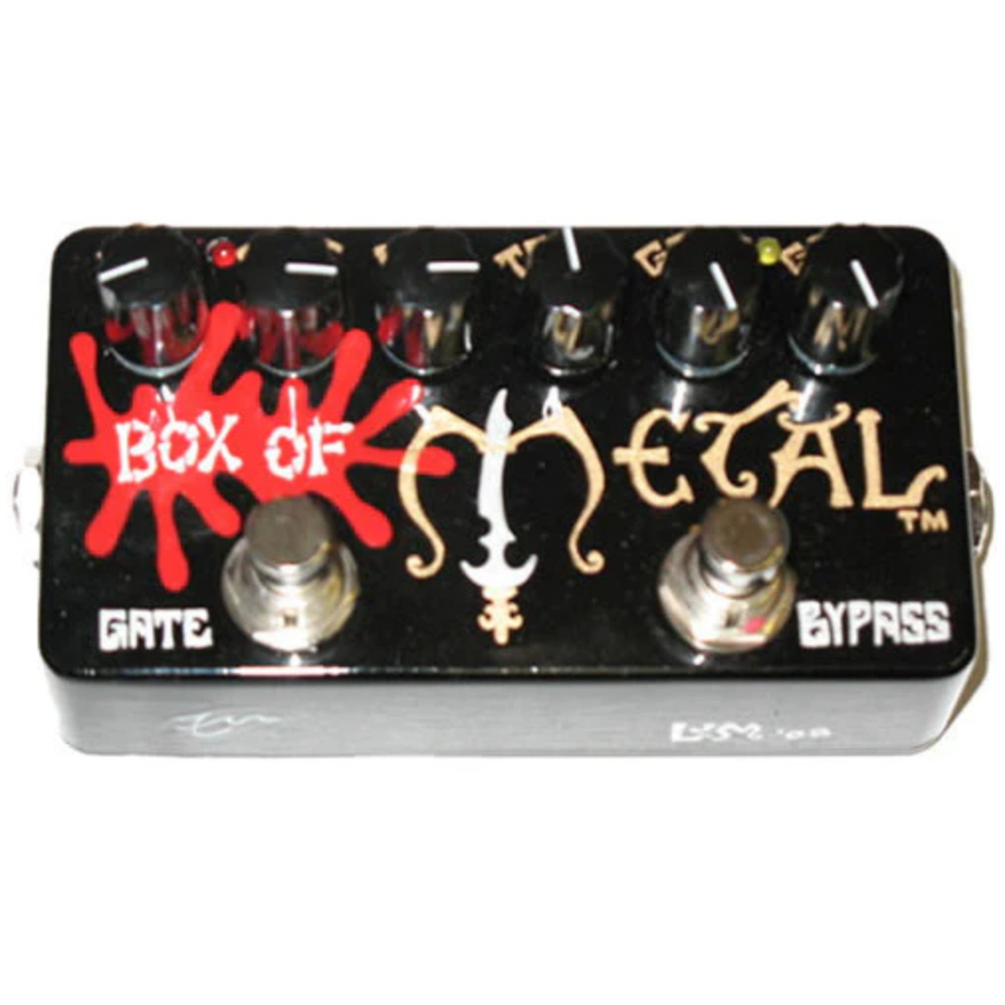 Zvex Box of Metal Hand painted Distortion Pedal