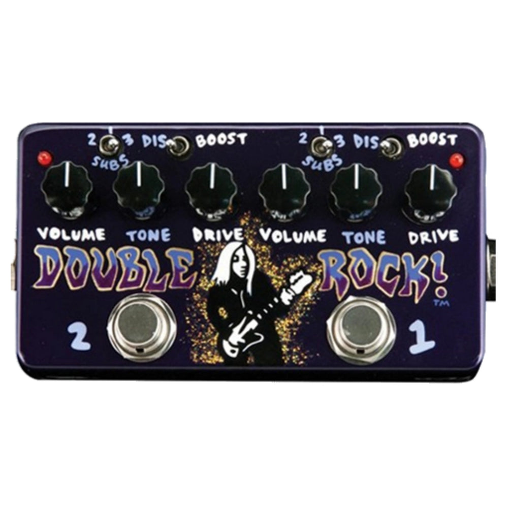 Zvex Double Rock Hand painted Distortion Pedal