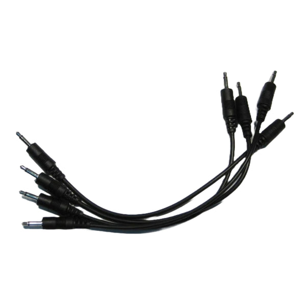 Ad Infinitum Black Mono Cables - 24" Black (5-Pack)