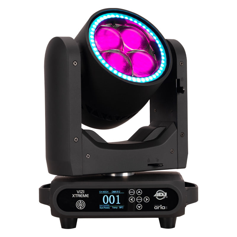 ADJ Moving Head with 4 x 50W RGBL