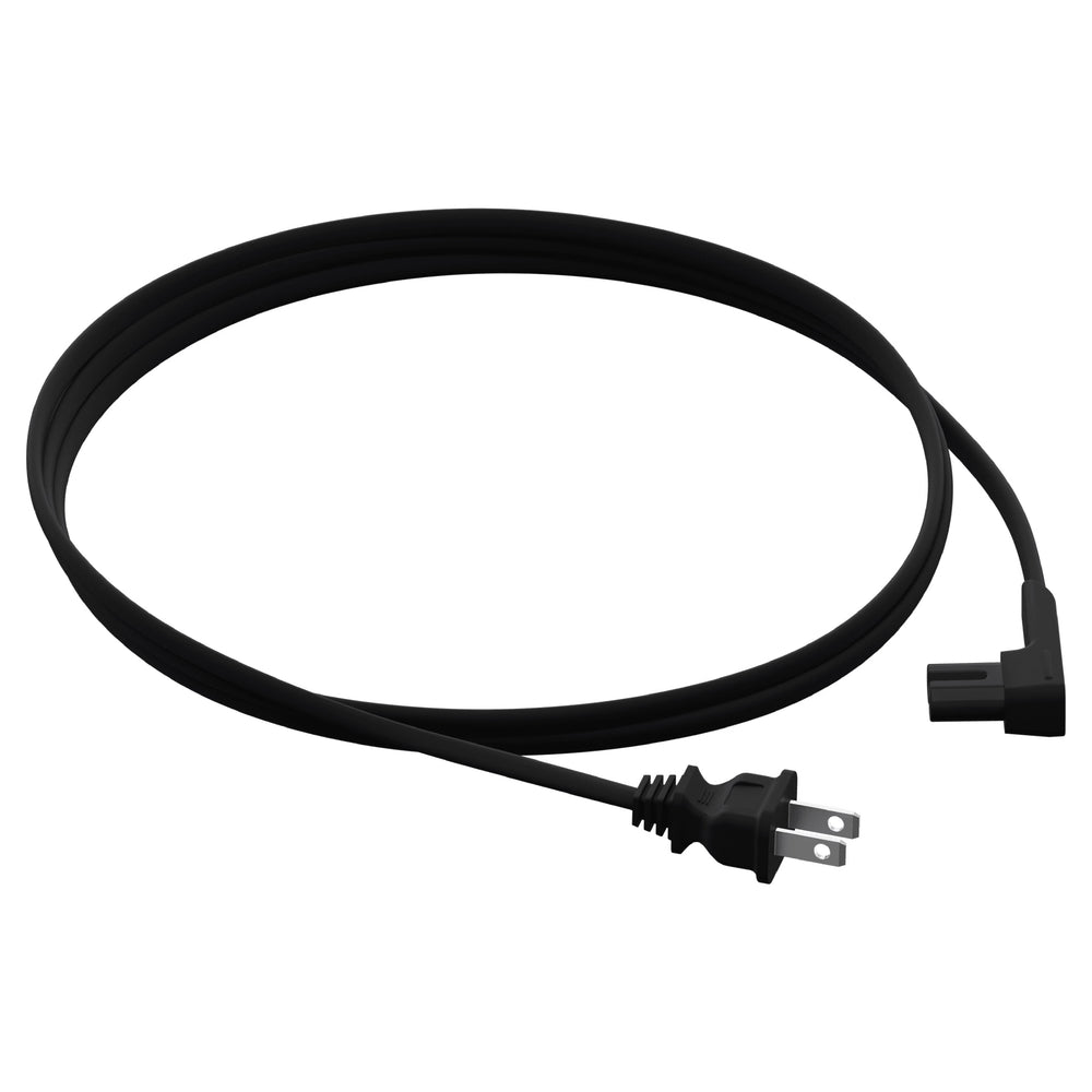 Sonos Angled Power Cable 6 Ft (2m) Black