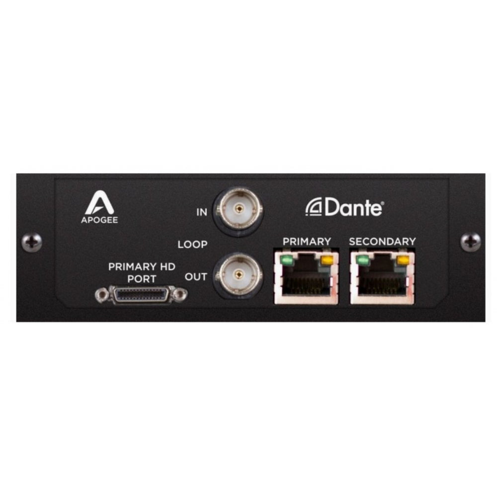 Apogee Dante & ProToolsHDX OptionCard for Symphony I/O MKII