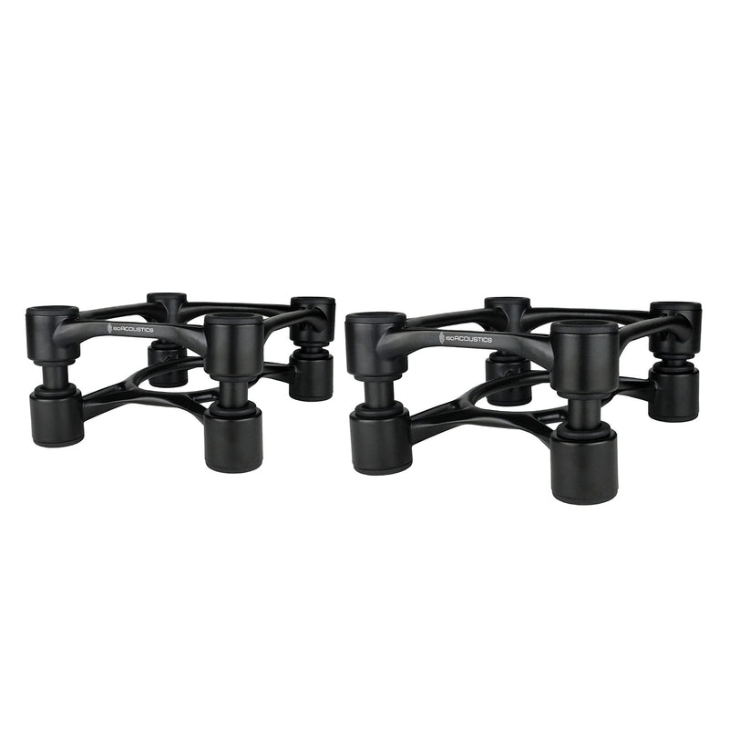IsoAcoustics Aperta Isolation Speaker Stands Pair - Black
