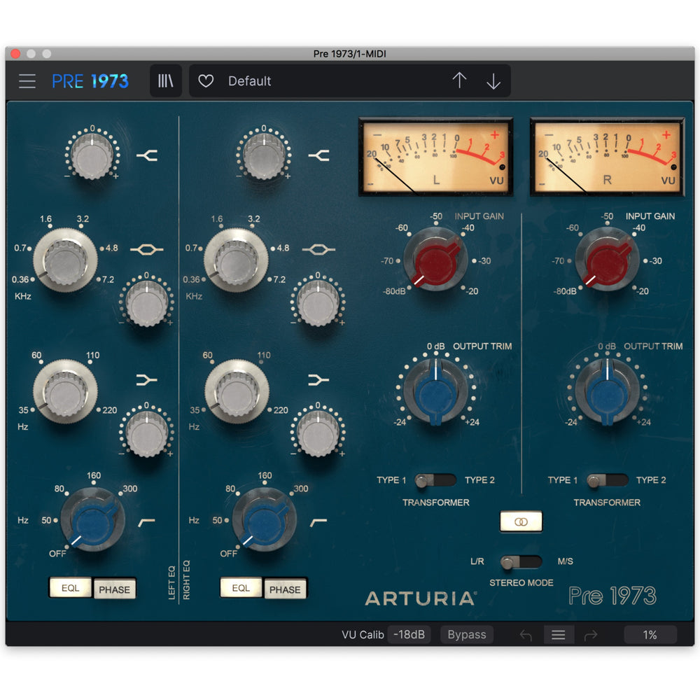 Arturia 1973-Pre License | British Iconic Sound of the 70s