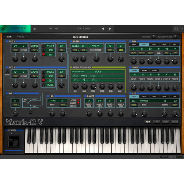 Arturia Matrix-12 V2 License | Software Synthesizer
