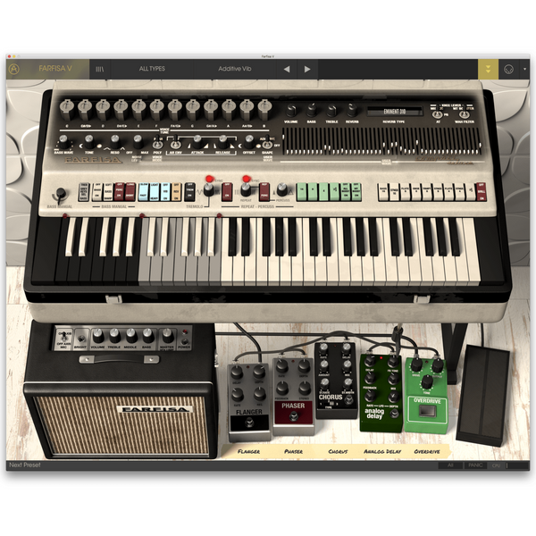 Arturia Farfisa V License | Farfisa Software Organ