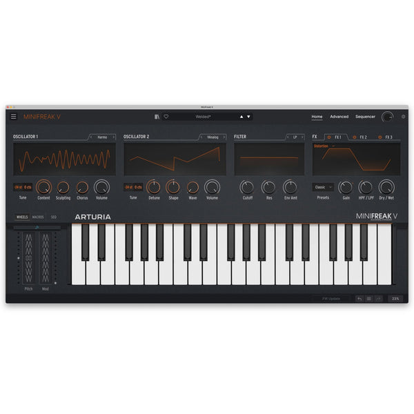 Arturia MiniFreak V License | Twinned algorithmic softsynth