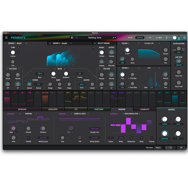 Arturia Pigments 6 | Polychrome software synthesizer