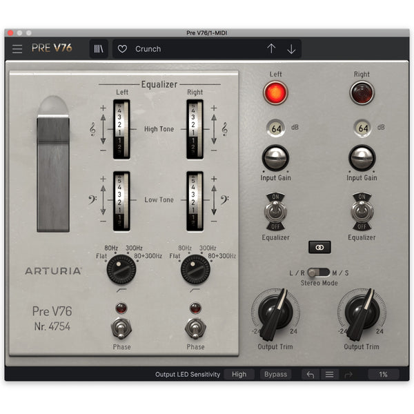 Arturia V76-Pre License | Finest Vintage Tube Preamp