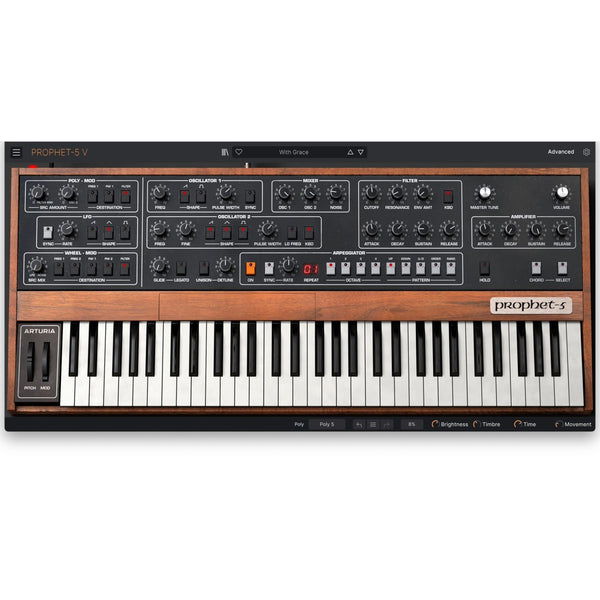 Arturia Prophet - 5 V License | Faithful synthesis elevated