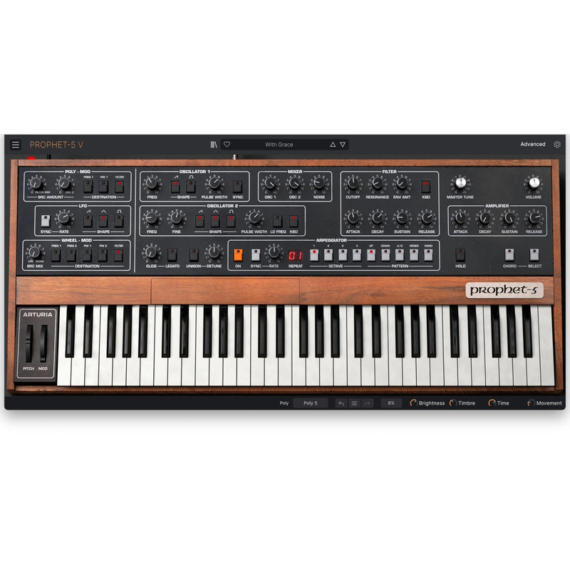 Arturia Prophet - 5 V License | Faithful synthesis elevated