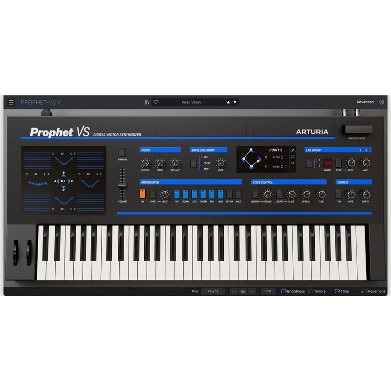 Arturia Prophet VS V License | Exploratory Vector Synthesizer